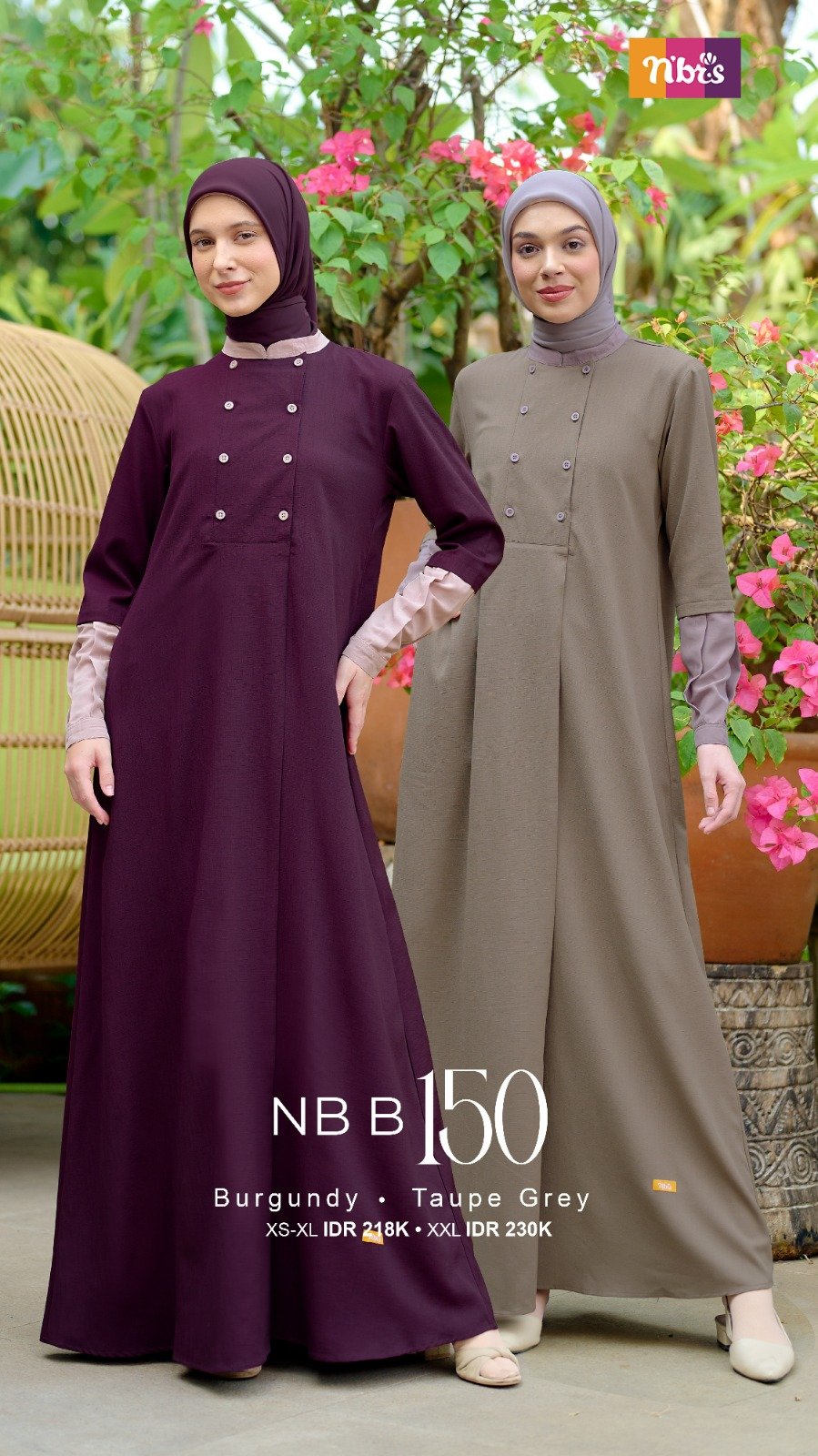 NIBRAS Gamis Dewasa NB B150