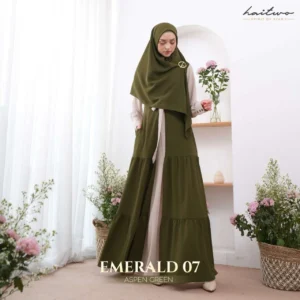 HAITWO Gamis Dewasa EMERALD 007
