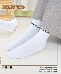 NIBRAS Kaos Kaki KKN WUDHU 001