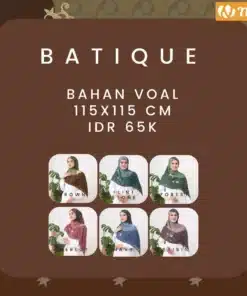 NIBRAS Scraf BATIQUE