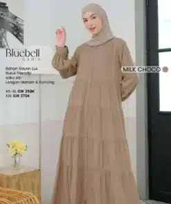 NIBRAS Gamis Dewasa BLUEBELL