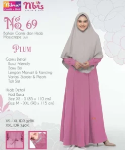 NIBRAS Gamis Dewasa NS 069