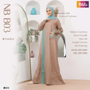 NIBRAS Gamis Dewasa NB B B03