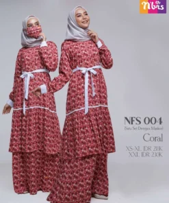 NIBRAS Gamis Dewasa NFS 004