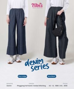 NIBRAS Celana JALANKU BIRU 001