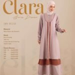 NIBRAS Gamis Dewasa CLARA - Dry Rose, XXS