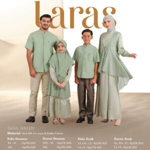 NIBRAS Gamis Anak LARAS