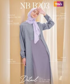 NIBRAS Gamis Dewasa NB B203
