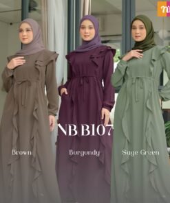 NIBRAS Gamis Dewasa NB B107