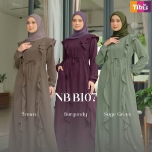 NIBRAS Gamis Dewasa NB B107