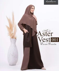 HAITWO-Gamis Dewasa ASTER VEST 001