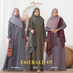 HAITWO Gamis Dewasa EMERALD 005