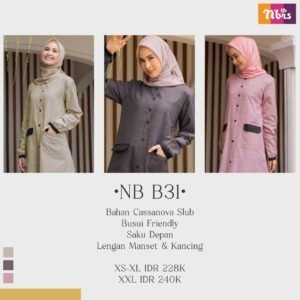 NIBRAS Gamis Dewasa NB B31