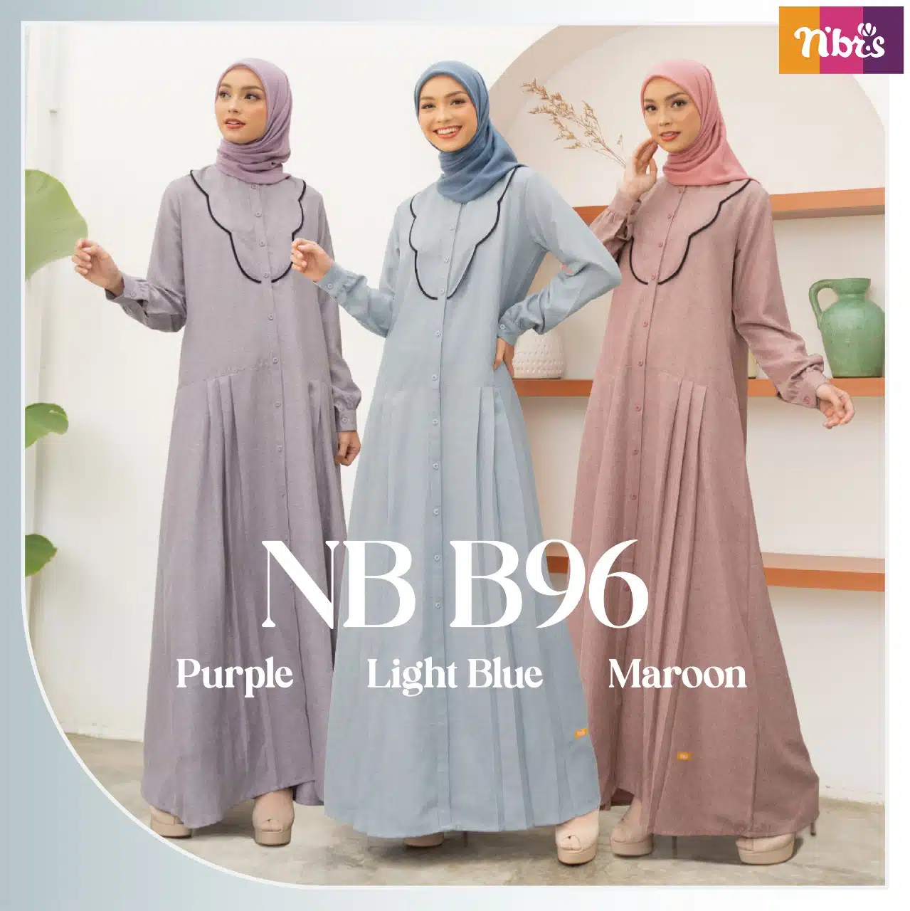 NIBRAS Gamis Dewasa NB B96