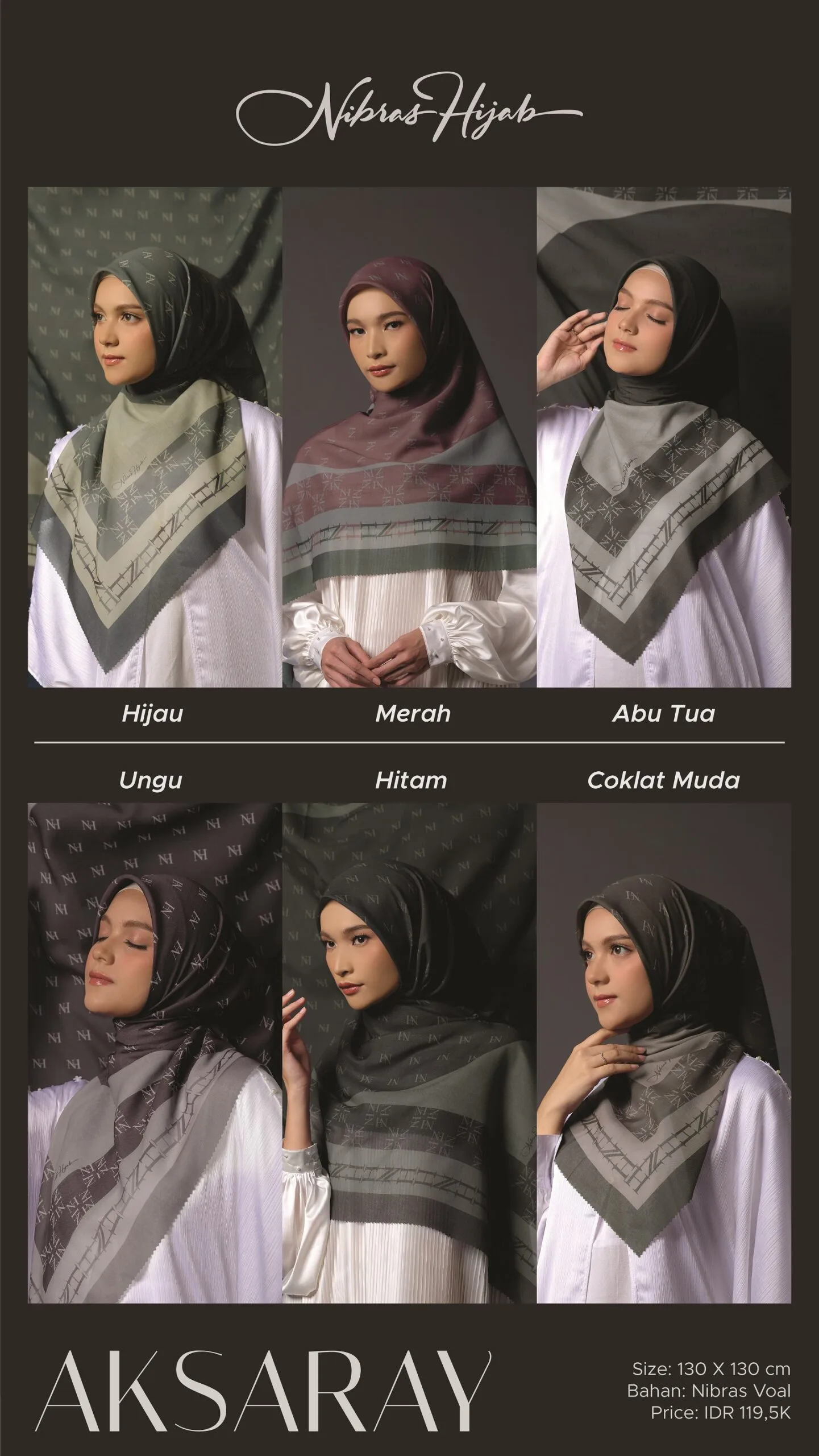 NIBRAS Scarves AKSARAY