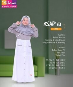 NIBRAS Gamis Anak NSA 061