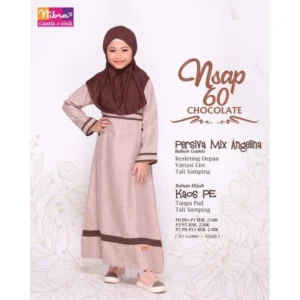 NIBRAS Gamis Anak NSA 060