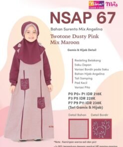 NIBRAS Gamis Anak NSAP 067