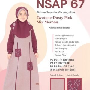 NIBRAS Gamis Anak NSAP 067