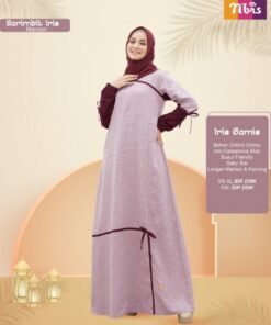 NIBRAS Gamis Dewasa IRIS