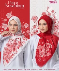 NIBRAS Scarves PUSPA NUSANTARA