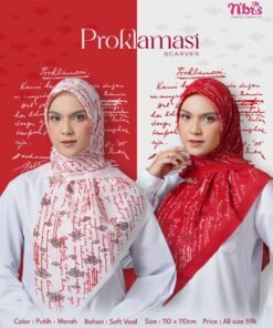 NIBRAS Scarves PROKLAMASI
