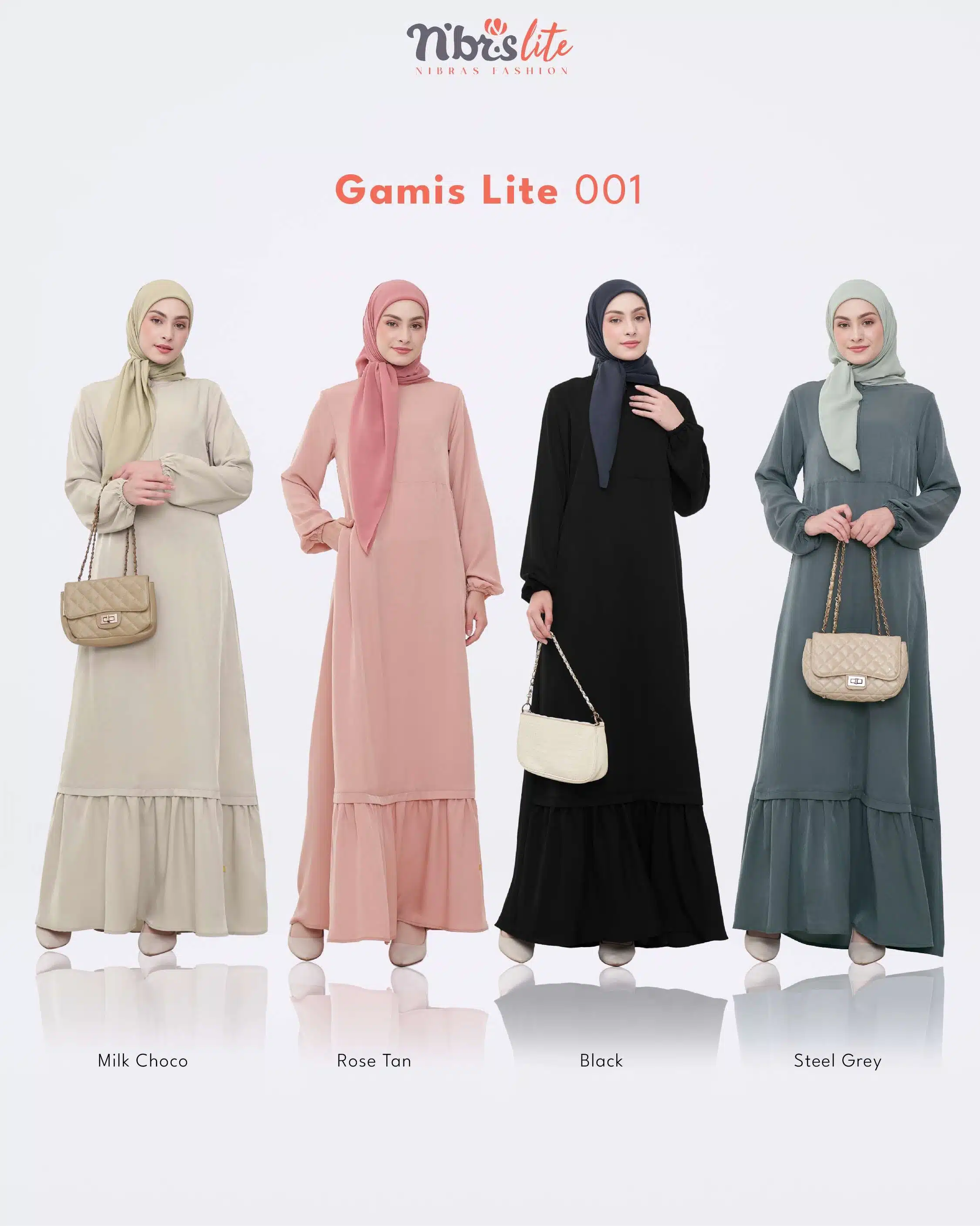 NIBRAS Gamis Dewasa LITE 001