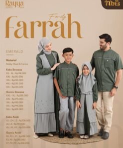 NIBRAS Gamis Dewasa FARRAH