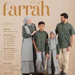 NIBRAS Gamis Dewasa FARRAH