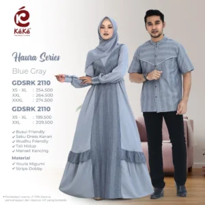 KEKE Gamis Dewasa GDSR K HAURA SERIES 2110