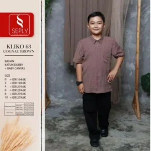 SEPLY Koko Anak KLIKO 63 Cognac Brown
