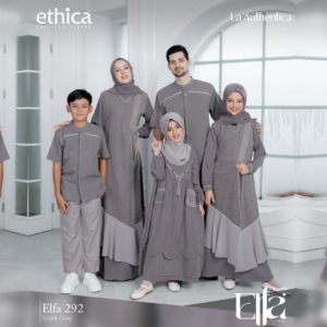 ETHICA Gamis Anak KAGUMI KIDS 144 Shark Grey