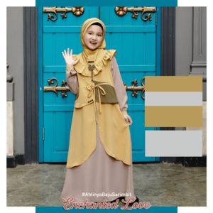 ETHICA Gamis Anak KAGUMI KIDS 78 Cream