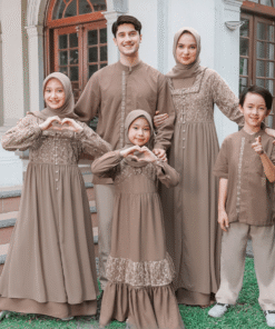 ETHICA Gamis Anak KAGUMI KIDS 150 Natural Brown