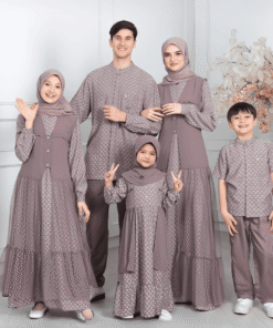 ETHICA Gamis Anak KAGUMI KIDS 151 Viola Taupe