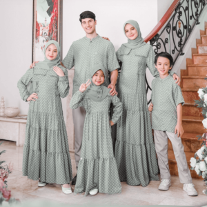 ETHICA Gamis Dewasa KAGUMI 302 Wave Green