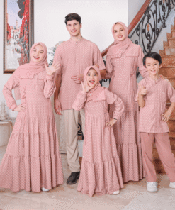 ETHICA Gamis Anak KAGUMI KIDS 153 Peach Pink