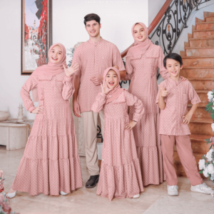 ETHICA Gamis Anak KAGUMI KIDS 153 Peach Pink