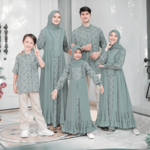 ETHICA Gamis Dewasa KAGUMI 303 Basil Green