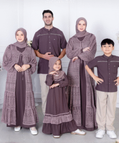 ETHICA Gamis Anak KAGUMI KIDS 171 Plum Malaga