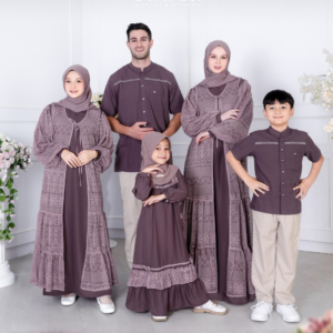 ETHICA Gamis Anak KAGUMI KIDS 171 Plum Malaga