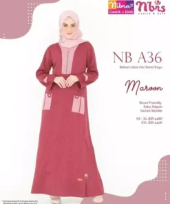 NIBRAS Gamis Dewasa NB A36