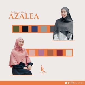 INIKAMI-Hijab-PASHMINA OVAL-AZALEA