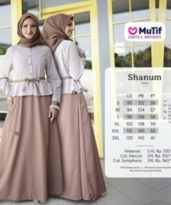 MUTIF Gamis Dewasa SHANUM