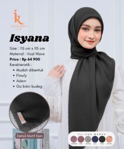 INIKAMI Hijab SEGI 4 POLOS ISYANA