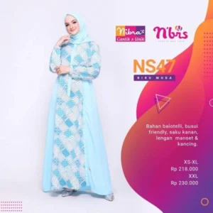 NIBRAS Gamis Dewasa NS 047