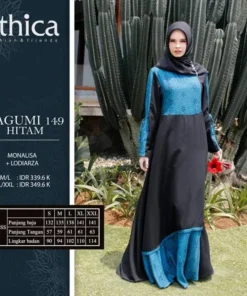 ETHICA Gamis Dewasa KAGUMI 149 Hitam