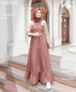 ETHICA Gamis Dewasa AYUMI 434 Mellow Rose