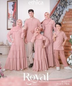 ETHICA Gamis Dewasa KAGUMI 302 Peach Pink
