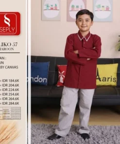 SEPLY Koko Anak KLIKO 57 Maroon